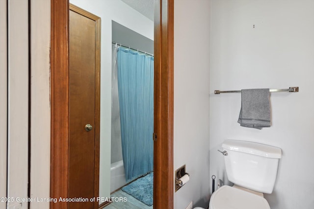 bathroom with toilet