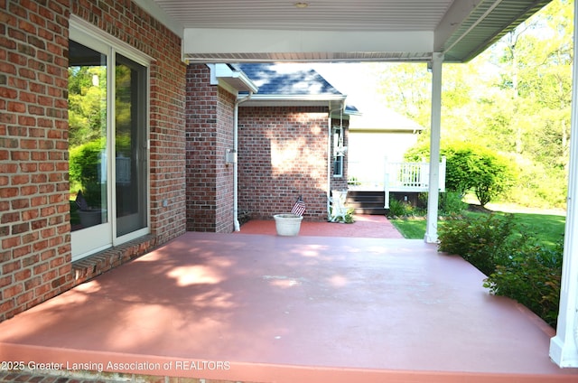 3401 N Burwick Dr, Port Huron, MI 48060 - view of patio / terrace featuring a deck