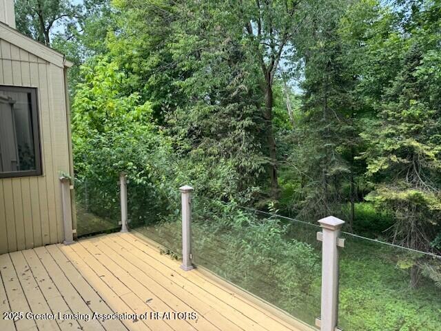2434 Emerald Lake Dr, East Lansing, MI 48823 - view of deck