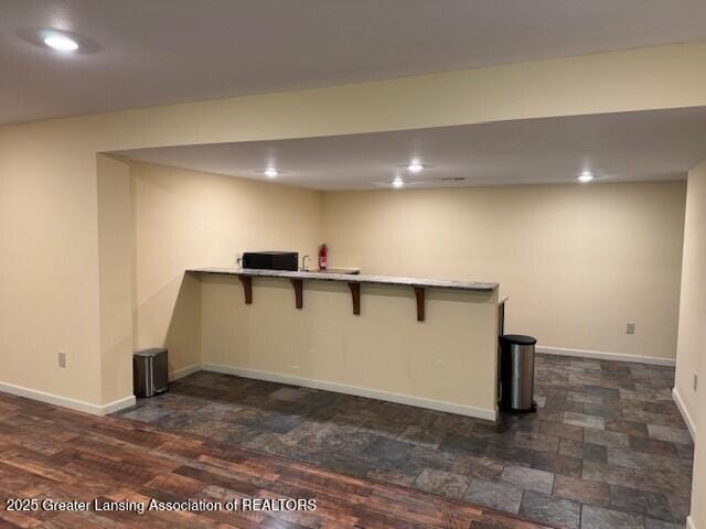 2434 Emerald Lake Dr, East Lansing, MI 48823 - finished basement with recessed lighting and baseboards