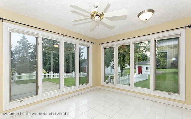 8505 W Willow Hwy, Grand Ledge, MI 48837 - unfurnished sunroom featuring healthy amount of natural light