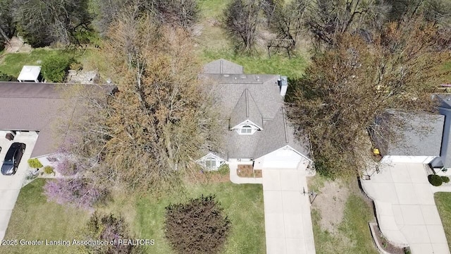 aerial view