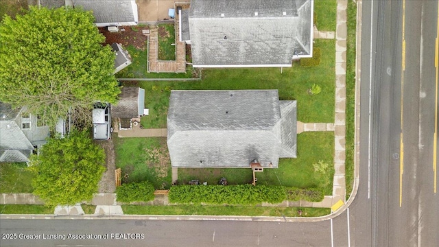 drone / aerial view