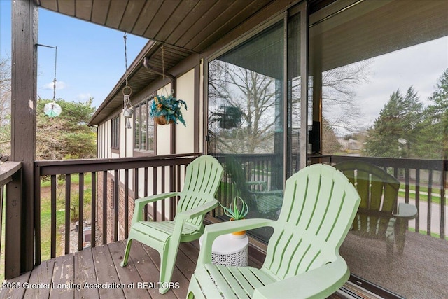 view of deck