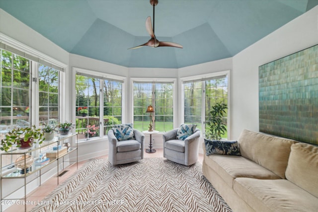 3641 Beech Tree Ln, Okemos, MI 48864 - sunroom / solarium with vaulted ceiling