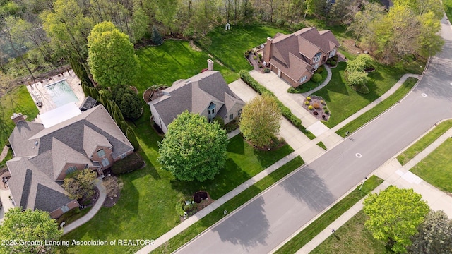 3641 Beech Tree Ln, Okemos, MI 48864 - aerial overview of property's location