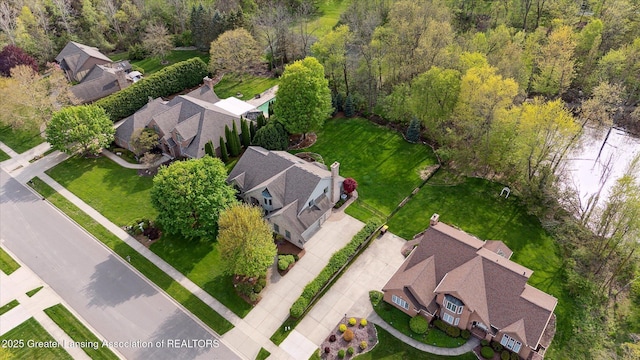 3641 Beech Tree Ln, Okemos, MI 48864 - aerial view of property's location featuring nearby suburban area