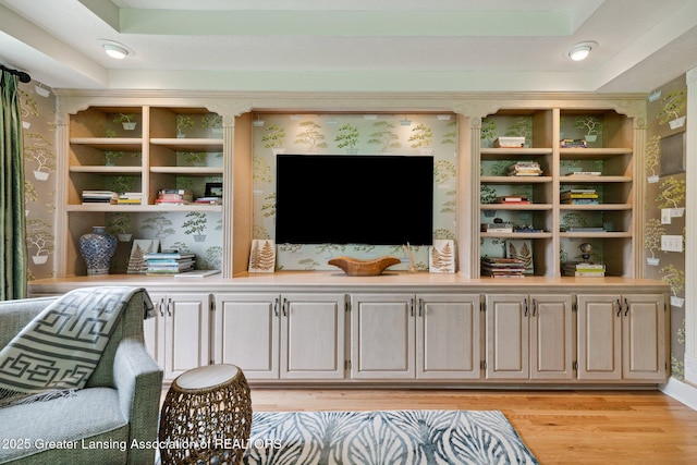 3641 Beech Tree Ln, Okemos, MI 48864 - living room featuring light wood-type flooring