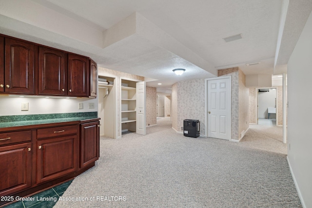 3641 Beech Tree Ln, Okemos, MI 48864 - bar featuring carpet and a textured ceiling