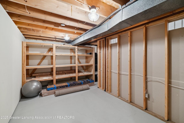 3641 Beech Tree Ln, Okemos, MI 48864 - view of unfinished below grade area