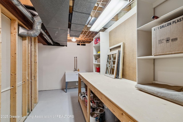3641 Beech Tree Ln, Okemos, MI 48864 - view of basement