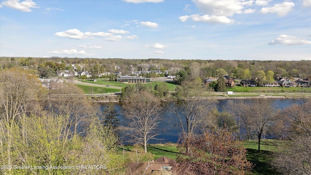 property view of water