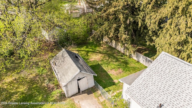 aerial view