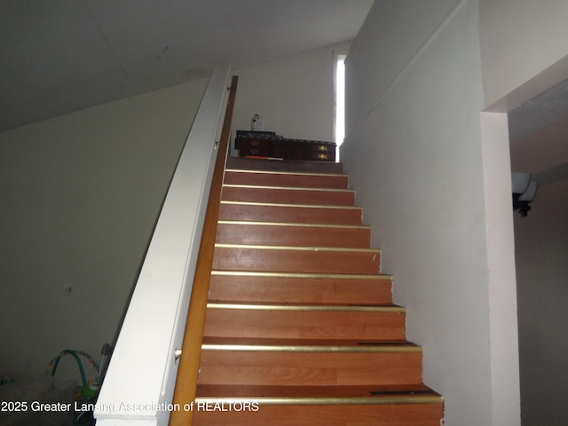 view of stairs