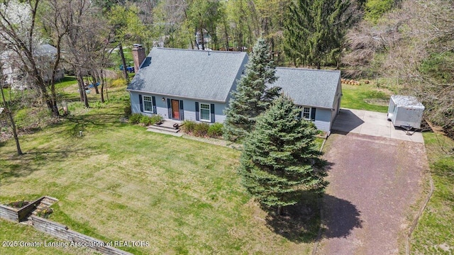 12188 Forest Meadow Dr, Perry, MI 48872 - aerial view