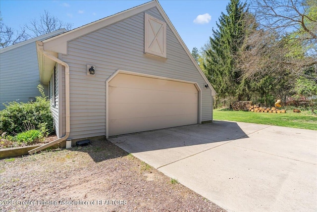 12188 Forest Meadow Dr, Perry, MI 48872 - view of garage