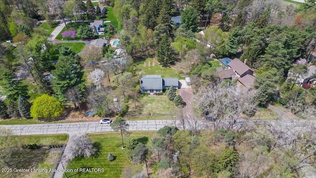 12188 Forest Meadow Dr, Perry, MI 48872 - drone / aerial view