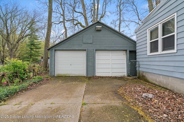 2035 Mary Ave, Lansing, MI 48910 - view of detached garage