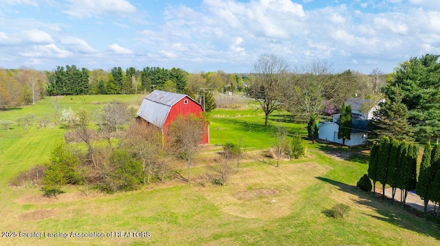 1061 E Sherwood Rd, Williamston, MI 48895 - aerial view of sparsely populated area