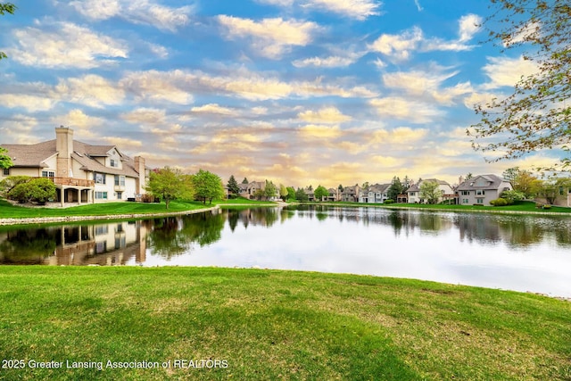 6032 Vienna Way, Lansing, MI 48917 - water view with a residential view