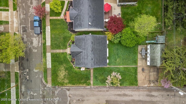 drone / aerial view