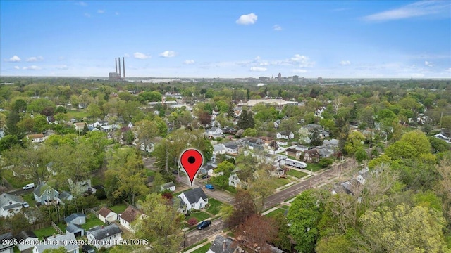 aerial view