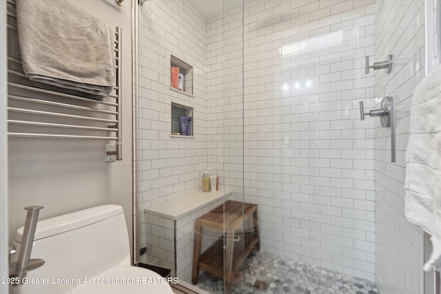 1212 Sandhill Dr, Dewitt, MI 48820 - full bath featuring toilet and a shower stall