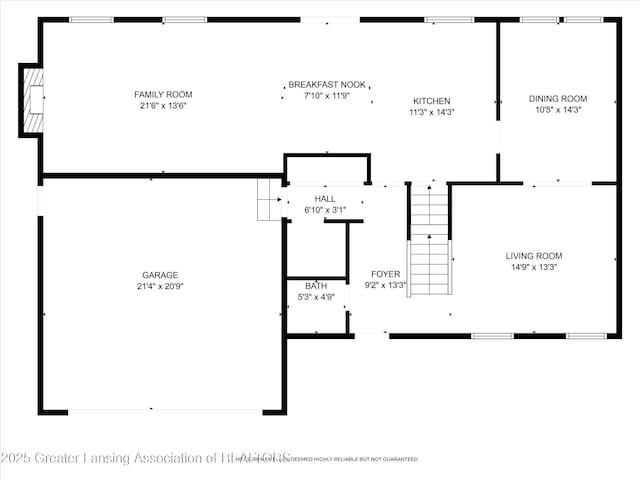 1212 Sandhill Dr, Dewitt, MI 48820 - view of layout
