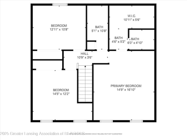 1212 Sandhill Dr, Dewitt, MI 48820 - plan