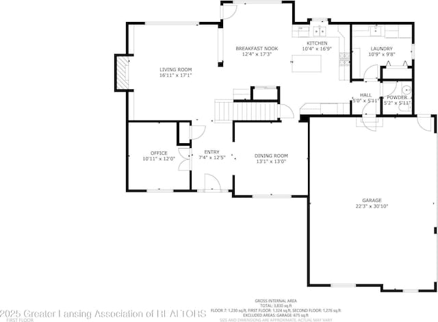 view of layout