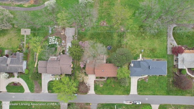drone / aerial view