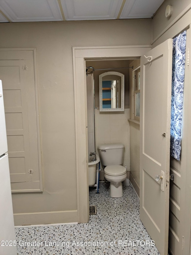 bathroom with toilet
