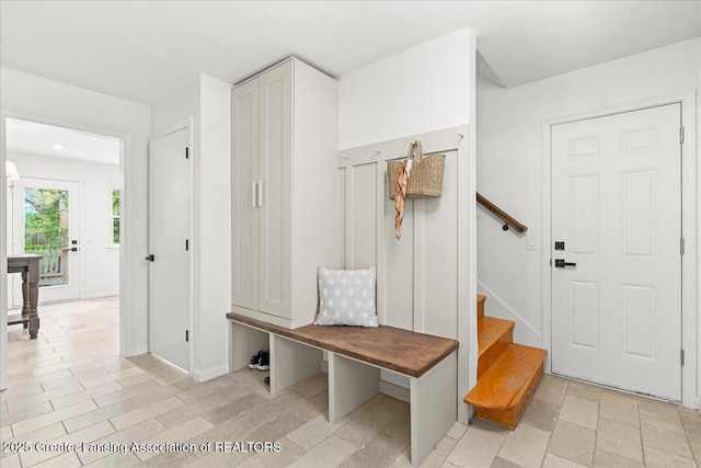 view of mudroom