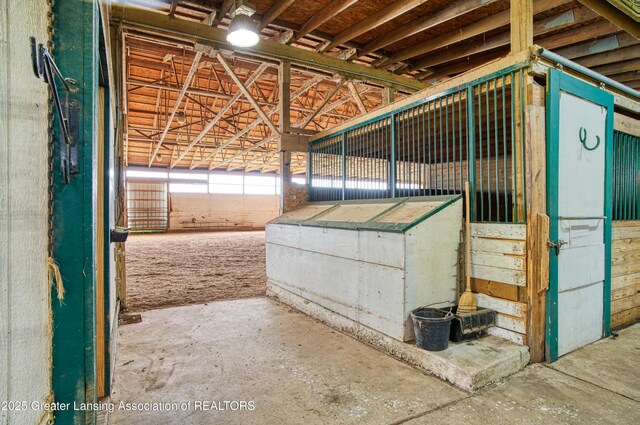 2820 N Lima Center Rd, Dexter, MI 48130 - view of horse barn