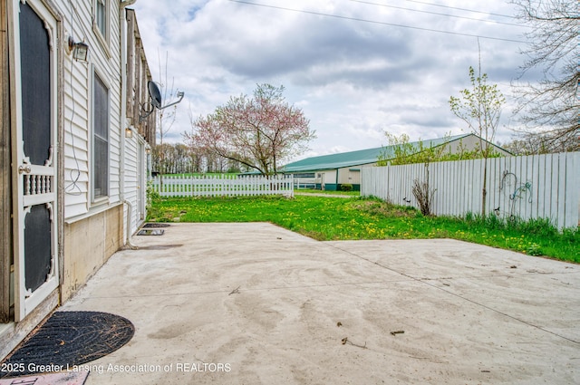 2820 N Lima Center Rd, Dexter, MI 48130 - view of patio / terrace with fence