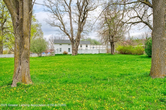 2820 N Lima Center Rd, Dexter, MI 48130 - view of yard featuring fence