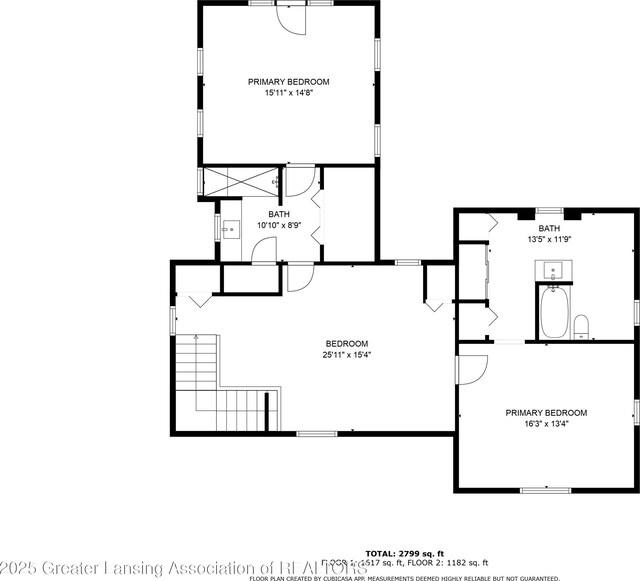2820 N Lima Center Rd, Dexter, MI 48130 - floor plan