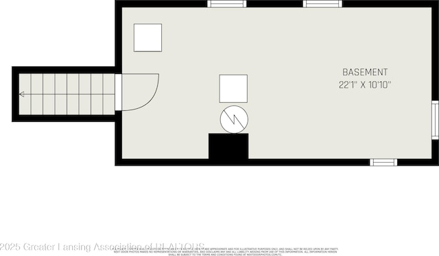 1124 Poxson Ave, Lansing, MI 48910 - property floor plan