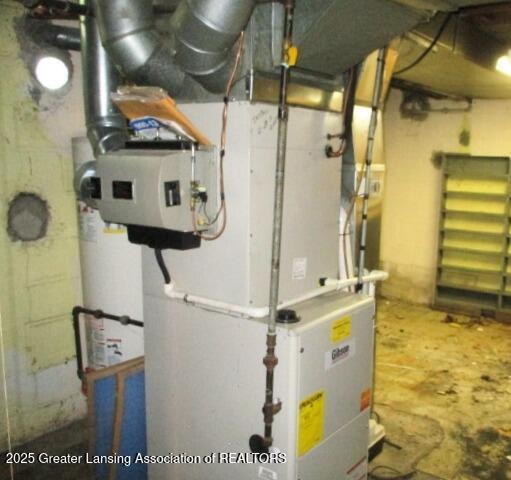 view of utility room
