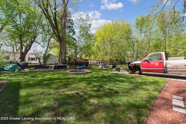 view of yard