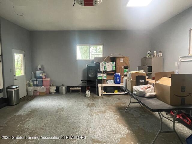 6422 E Saginaw Hwy, Grand Ledge, MI 48837 - garage with a garage door opener