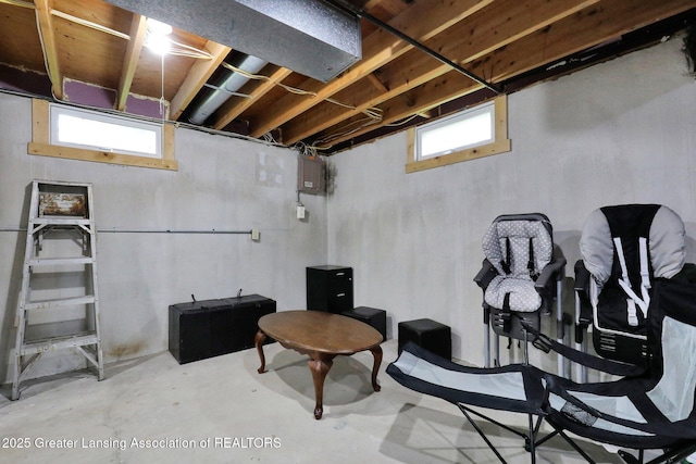 910 Pecos Dr, Lansing, MI 48917 - view of below grade area
