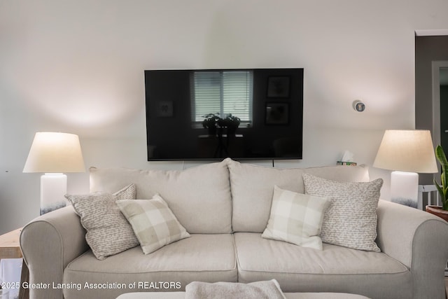 view of living area