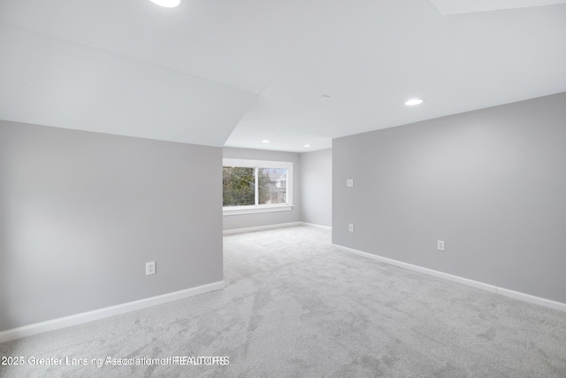1416 Vermont Ave, Lansing, MI 48906 - unfurnished room featuring carpet floors, recessed lighting, and baseboards