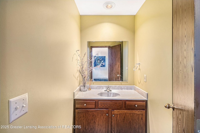 5431 Wild Oak Dr, East Lansing, MI 48823 - bathroom featuring vanity
