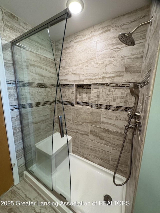 108 S Center St, Eaton Rapids, MI 48827 - bathroom with a shower stall