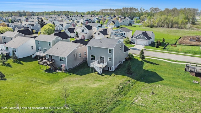 6669 Cotswald Dr Unit 126, Grand Ledge, MI 48837 - aerial view of residential area