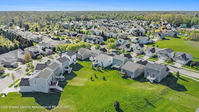 6669 Cotswald Dr Unit 126, Grand Ledge, MI 48837 - aerial perspective of suburban area