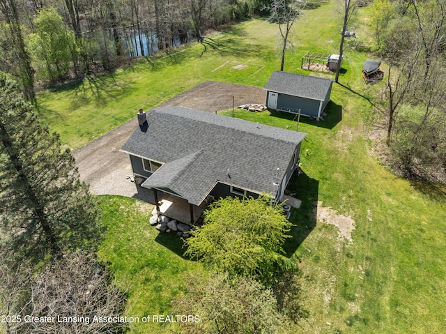 5364 Drumheller Rd, Bath, MI 48808 - aerial view of property and surrounding area