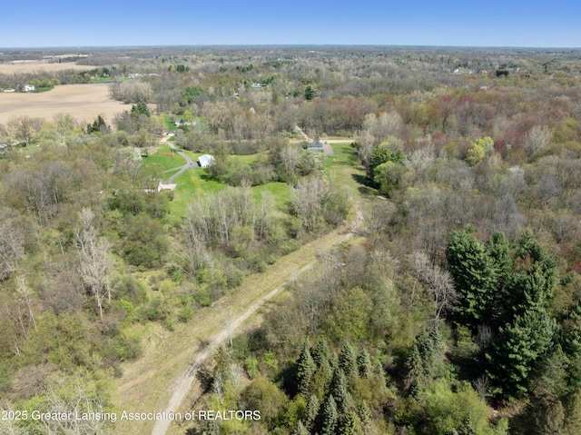5364 Drumheller Rd, Bath, MI 48808 - view of property location featuring a heavily wooded area